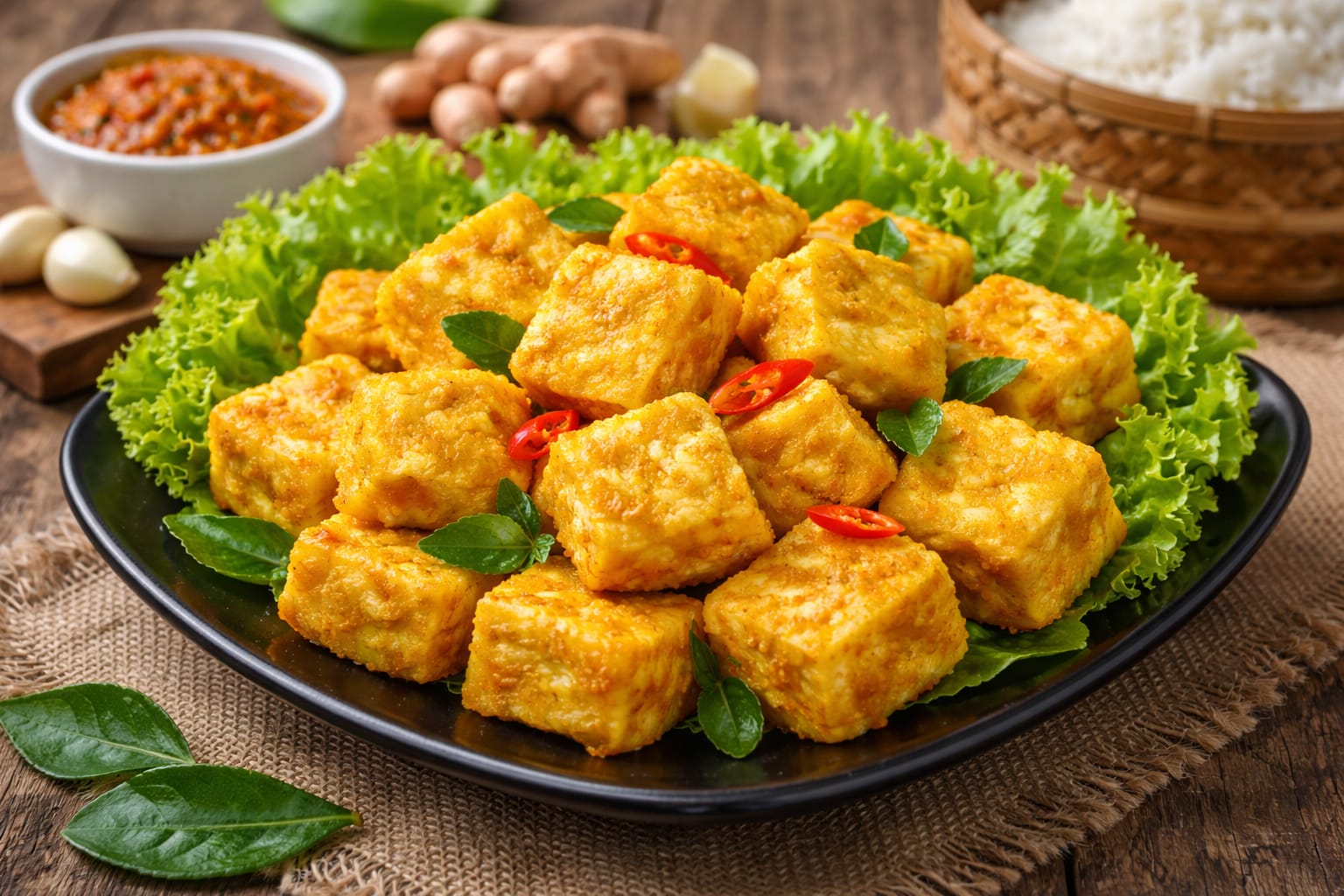 Resep Tahu Goreng Bumbu Kuning yang Gurih
